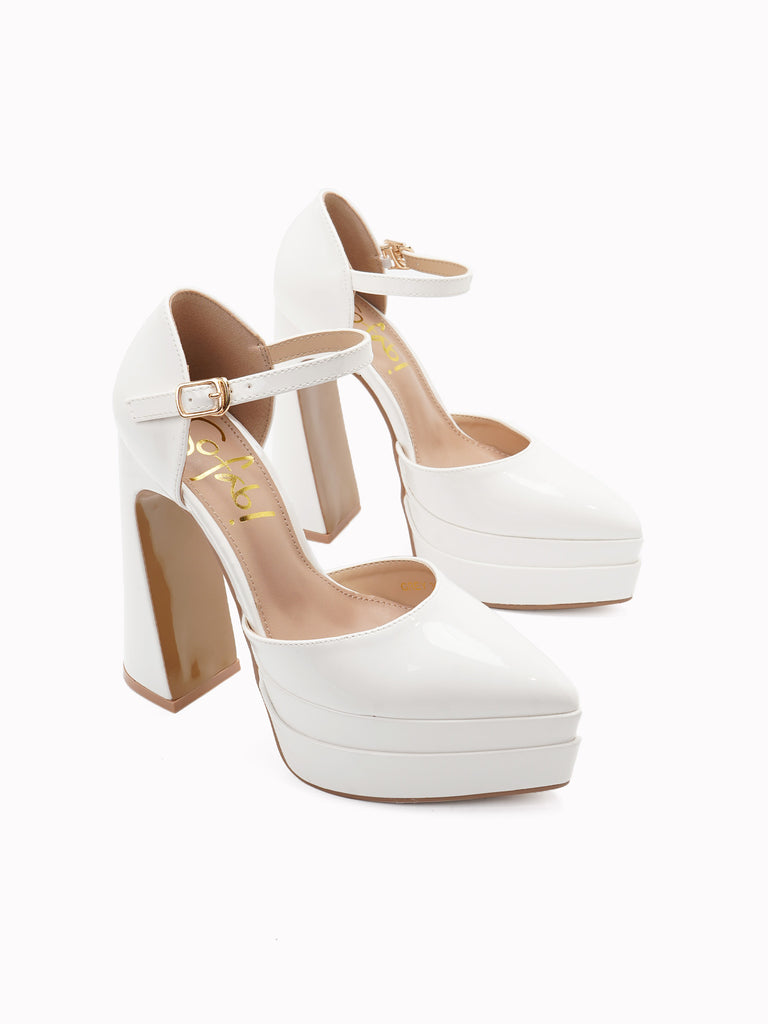 Women High Heels Pumps Round Toe Wedge Heel Platform Ankle Strap Shoes Size  5-15 | eBay